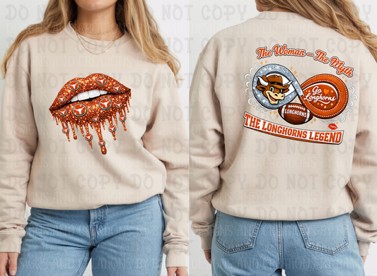 The Woman-The Myth-Longhorns Legend (Front/Back)