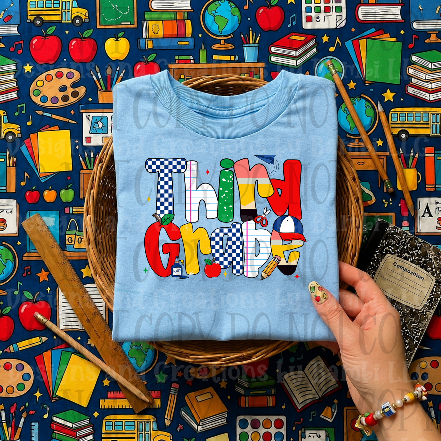 Back to School Grade Multi Pattern Collection