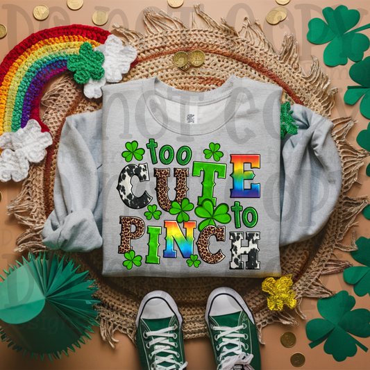 Too Cute Too Pinch Multi Pattern Font