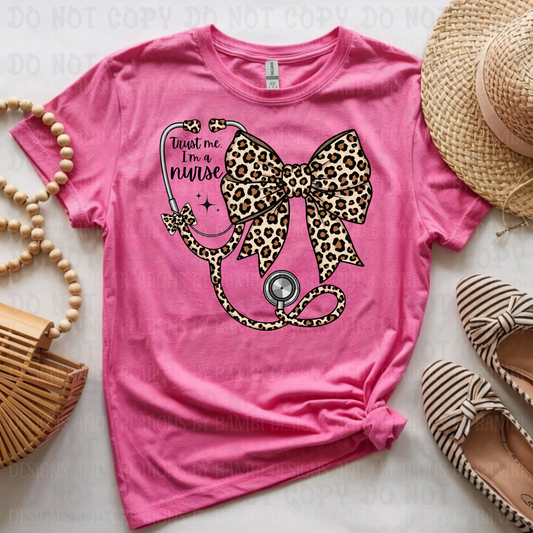Trust Me I'm A Nurse Leopard