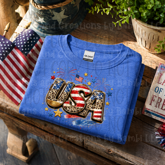 USA with Leopard