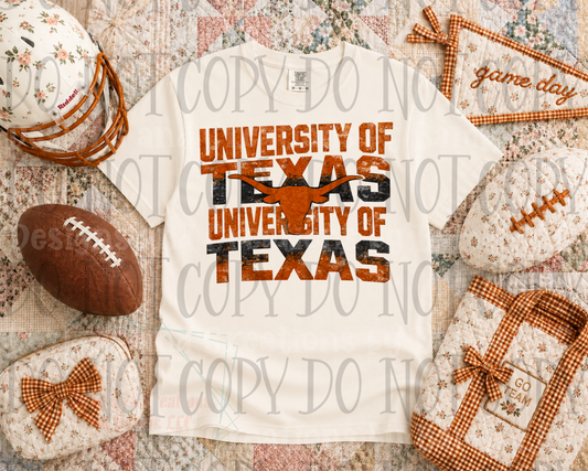 University of Texas Distressed Font