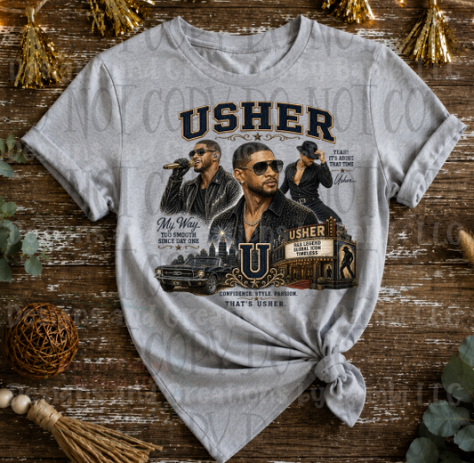 Usher Faux Embroidery