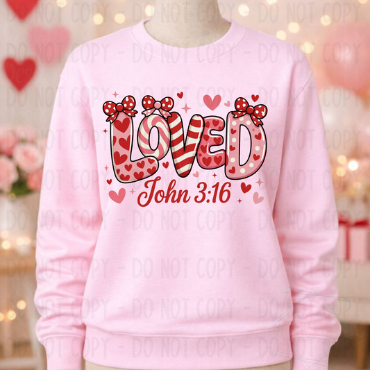 Valentine Loved John 3:16
