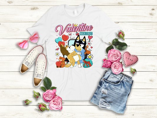 Valentine Main Street Blue Dog