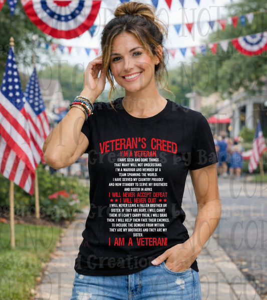 Veteran's Creed