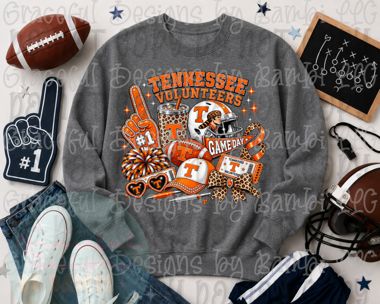 Faux Embroidery/Glitter Mascot Collection