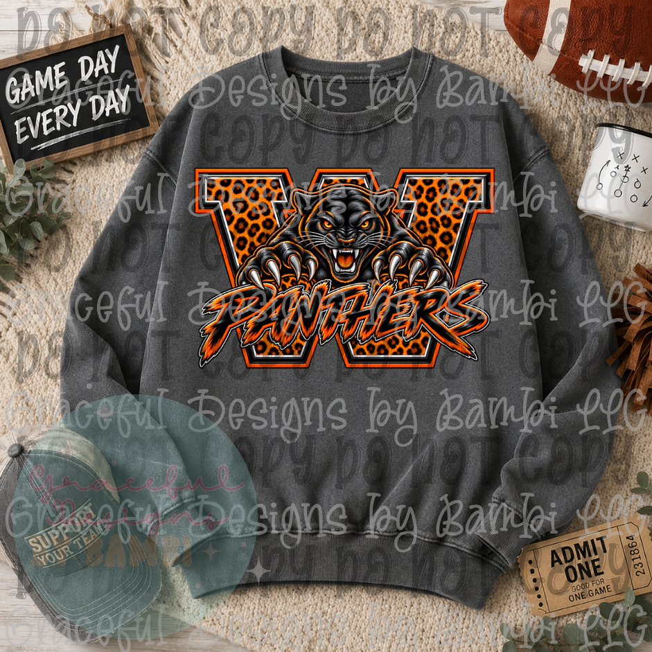 W for Westwood Panthers