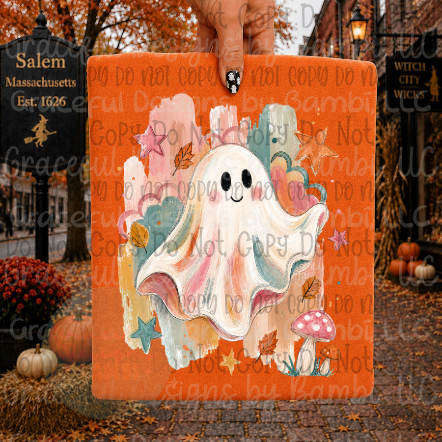 Watercolor Ghost