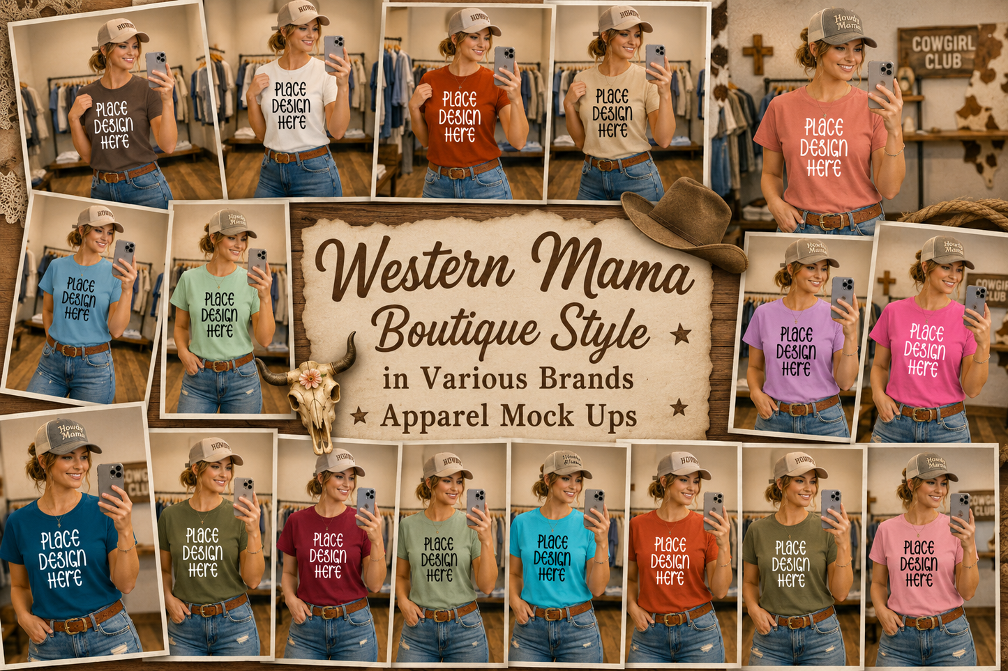 June 2026 Apparel Mock Up Monthly Drive (Large Variety of Brands)