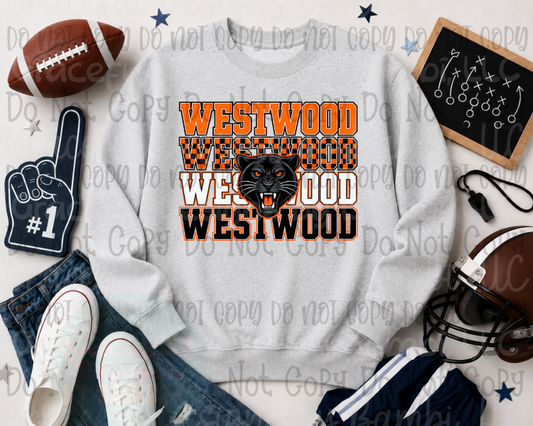 Westwood Stacked with Panther in Middle