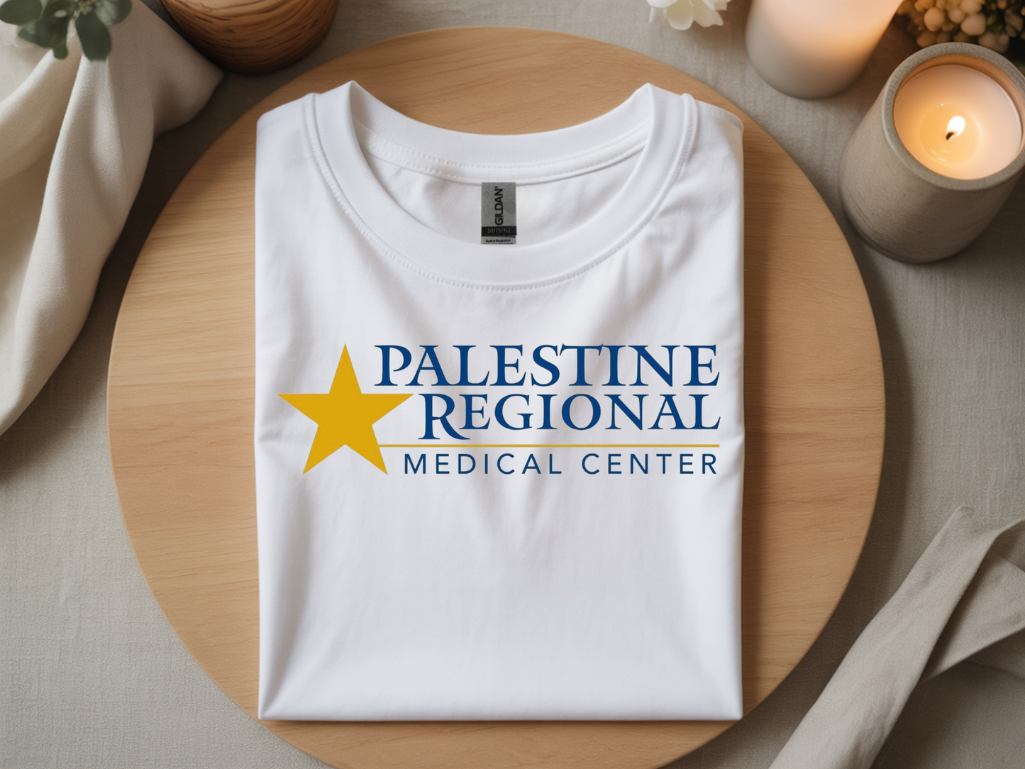 Palestine Regional Medical Center in Original Color Font