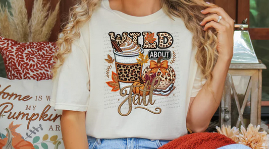 Wild About Fall Faux Embroidery
