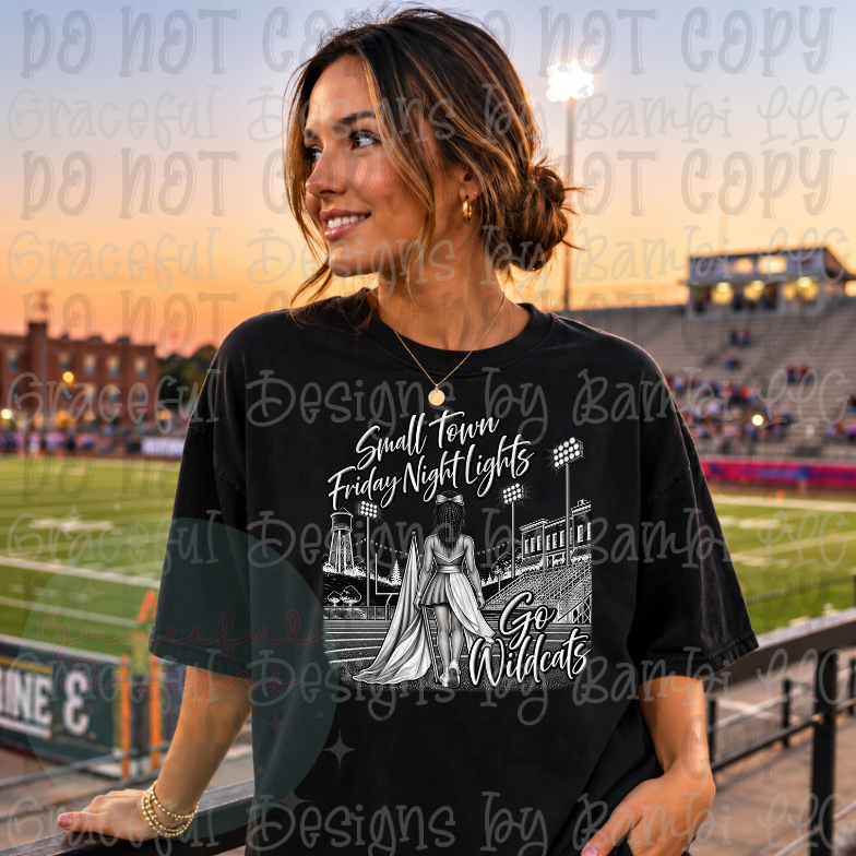 Halftone Friday Night Lights Local School Collection