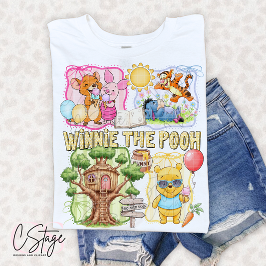 Winnie the Pooh Frame Blocks