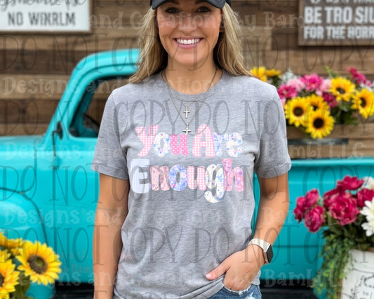 You Are Enough Pastel