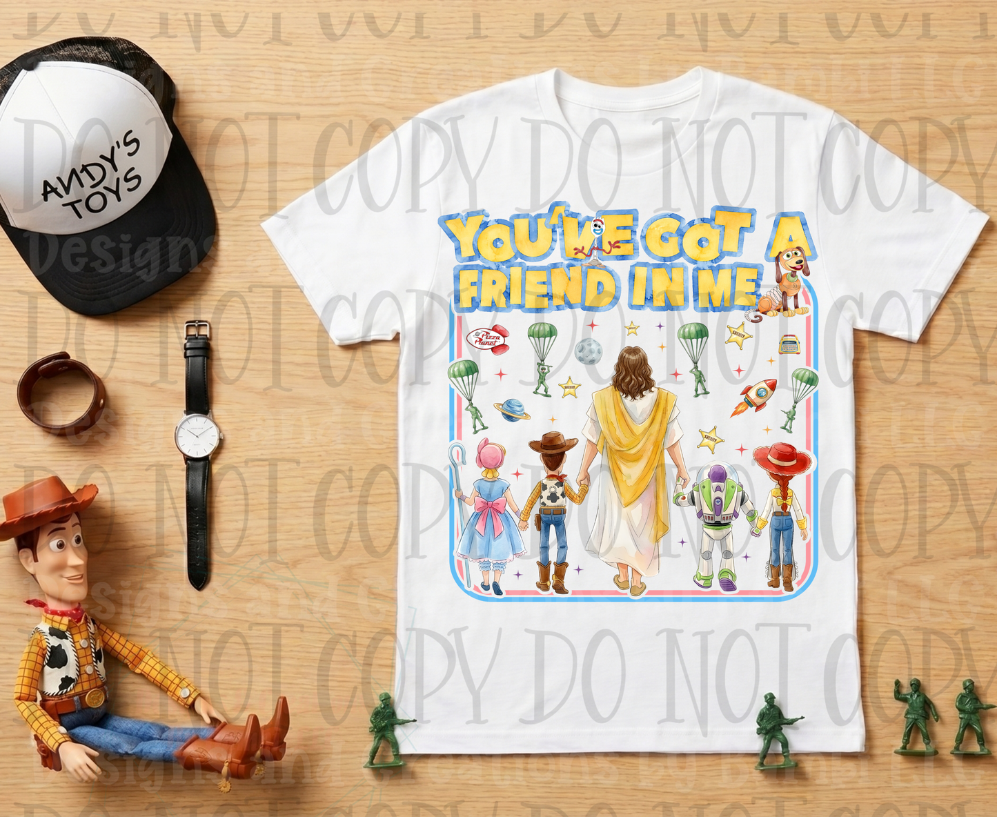 You've Got A Friend in Me Jesus and TS