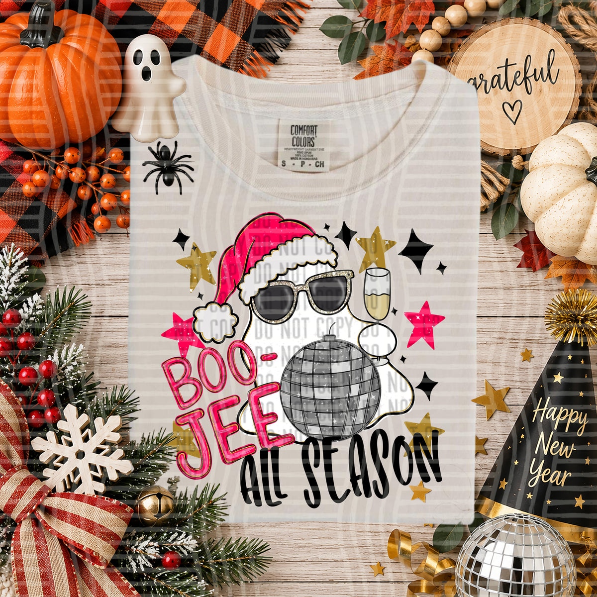 Boo-Jee All Season with Santa Ghost