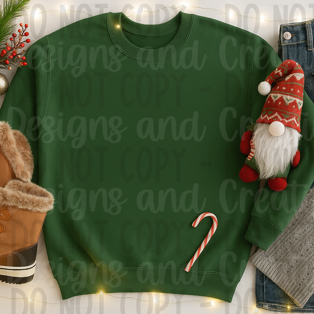 Christmas Apparel Digital Mock Up Bundle