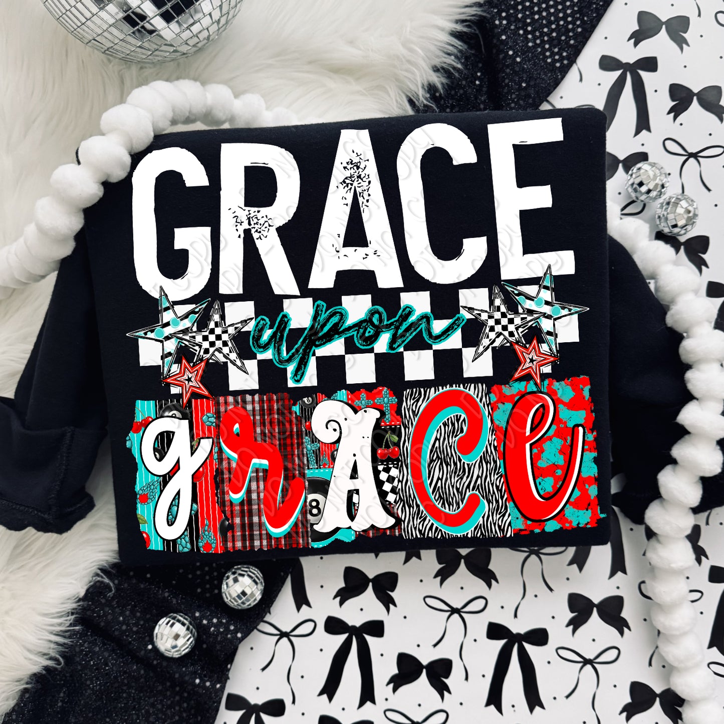 Grace Upon Grace (White Font)