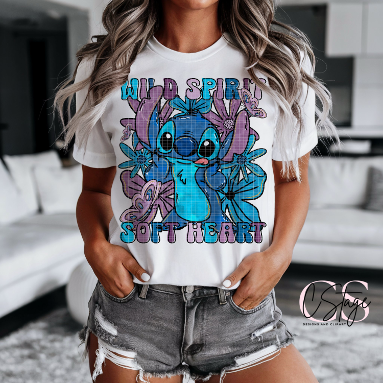 Wild Spirits Soft Heart Stitch