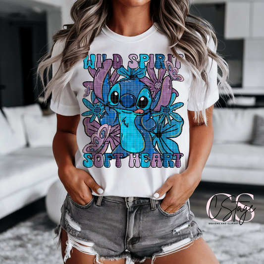 Wild Spirits Soft Heart Stitch